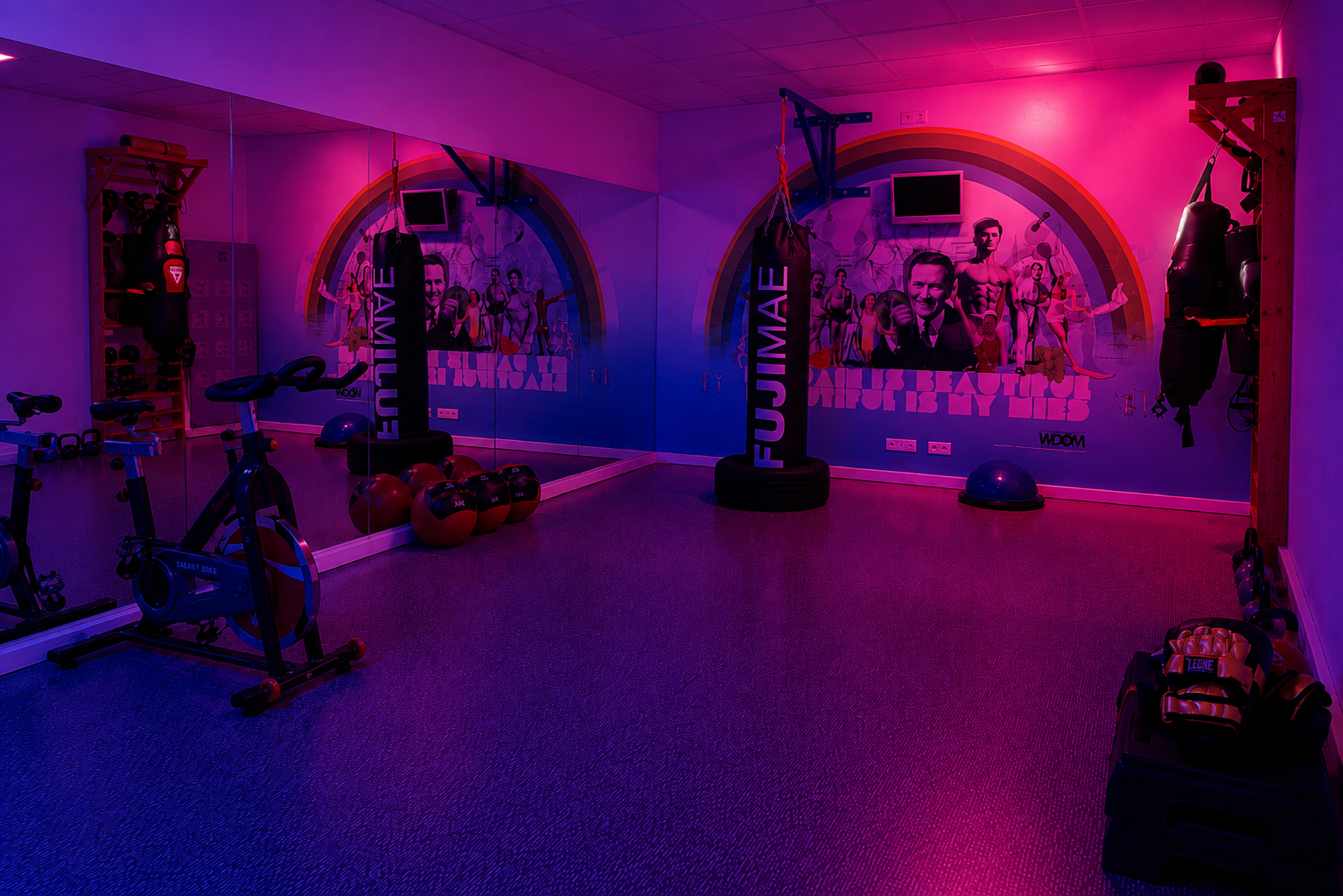 Salle De Coaching Prive Boxe St Laurent Du Var Lumineuse