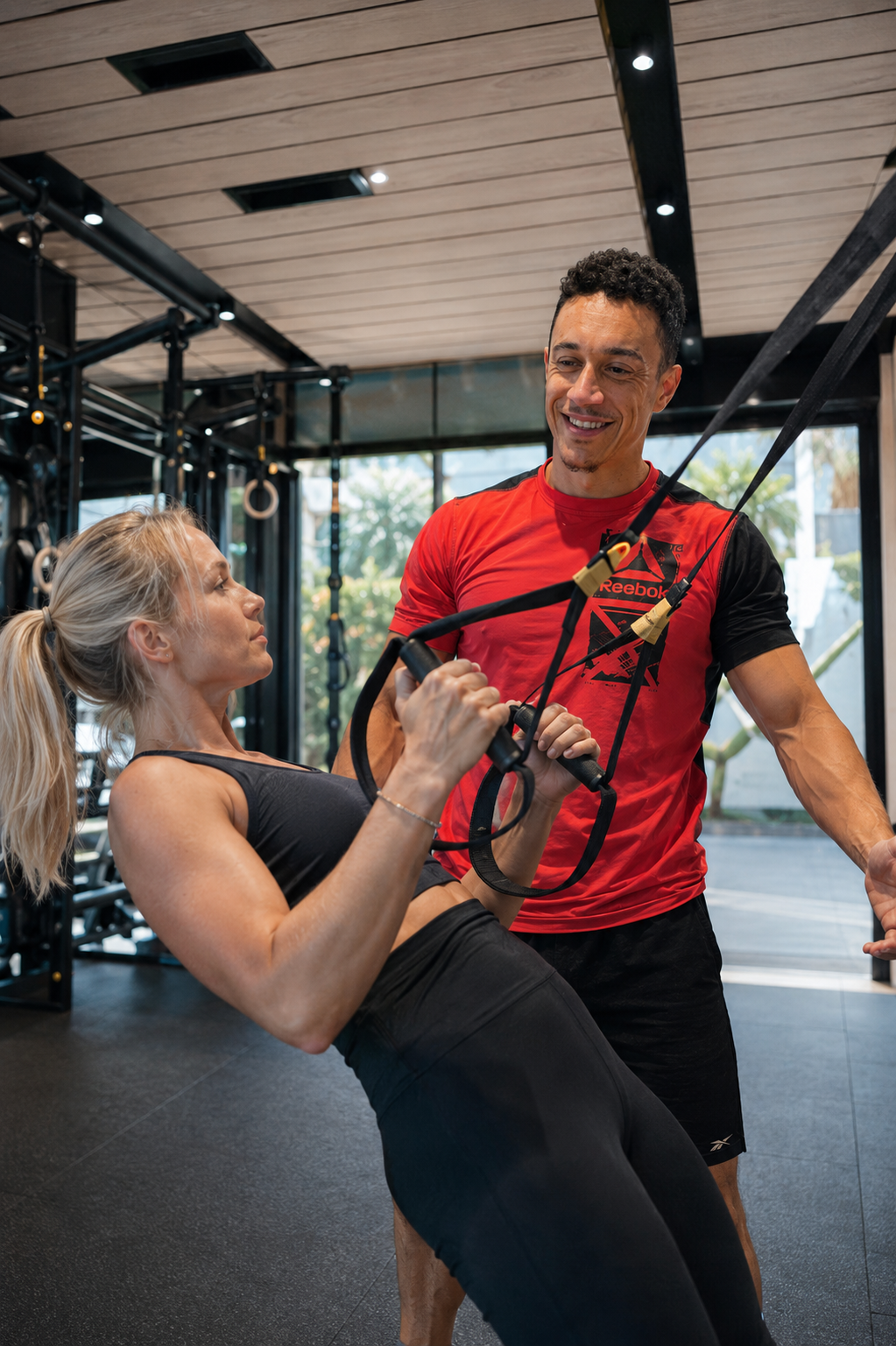 Séance découverte de coaching sportif avec TRX